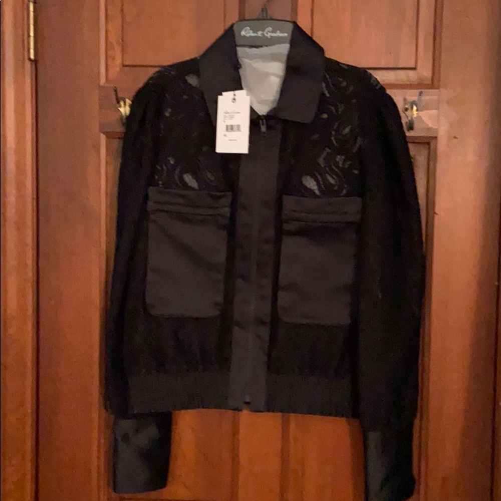 Robert Graham Black lace jacket
